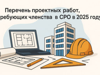 Перечень проектных работ, требующих членства в СРО в 2026 году